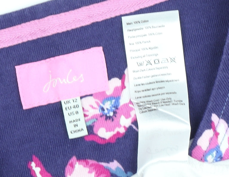 Joules Women’s Multicoloured 3/4 Sleeve T-Shirt Size 12
