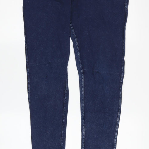 DKNY Women's Blue Jeggings - Size 12, Casual & Comfy