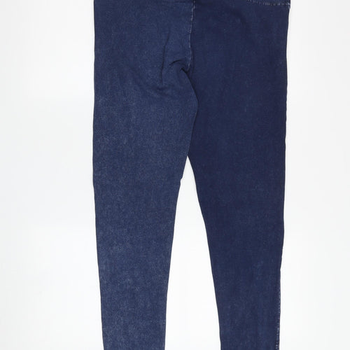 DKNY Women's Blue Jeggings - Size 12, Casual & Comfy