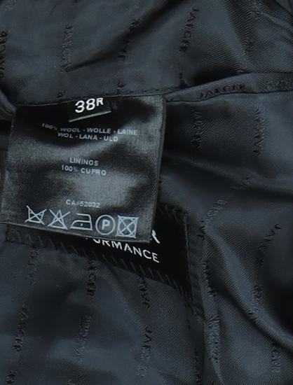 Jaeger Men's Grey Wool Blazer 38 Regular