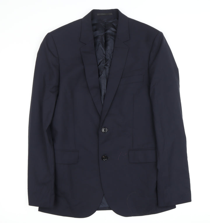 Paul Smith Men's Blue Slim Fit Blazer 38 Medium
