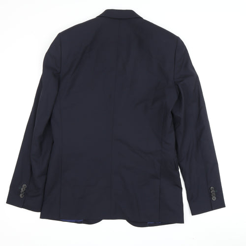 Paul Smith Men's Blue Slim Fit Blazer 38 Medium