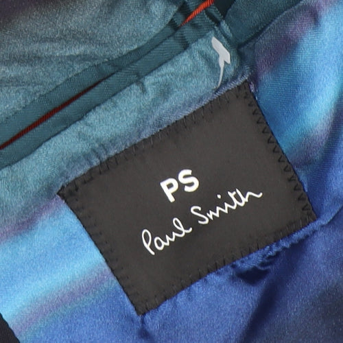 Paul Smith Men's Blue Slim Fit Blazer 38 Medium