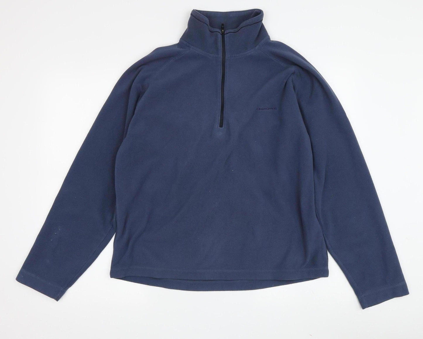 Craghoppers Men's Blue Fleece Pullover Sweatshirt, S