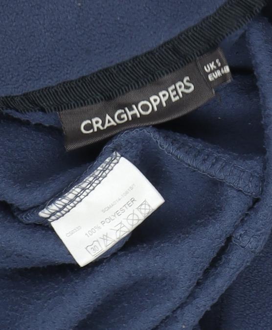 Craghoppers Men's Blue Fleece Pullover Sweatshirt, S
