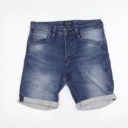 Jack & Jones Men's Blue Denim Shorts Size S