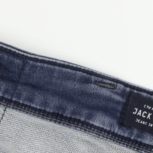 Jack & Jones Men's Blue Denim Shorts Size S