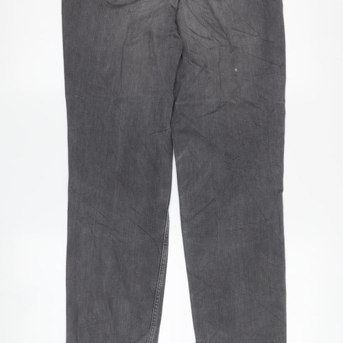 White Label Women's Grey Straight Jeans Size 10