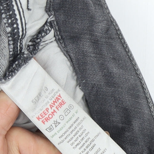 White Label Women's Grey Straight Jeans Size 10
