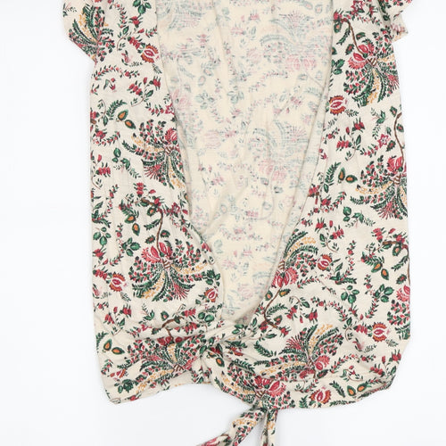 Fat Face Women's Floral Blouse - UK 8, Multicoloured Tunic