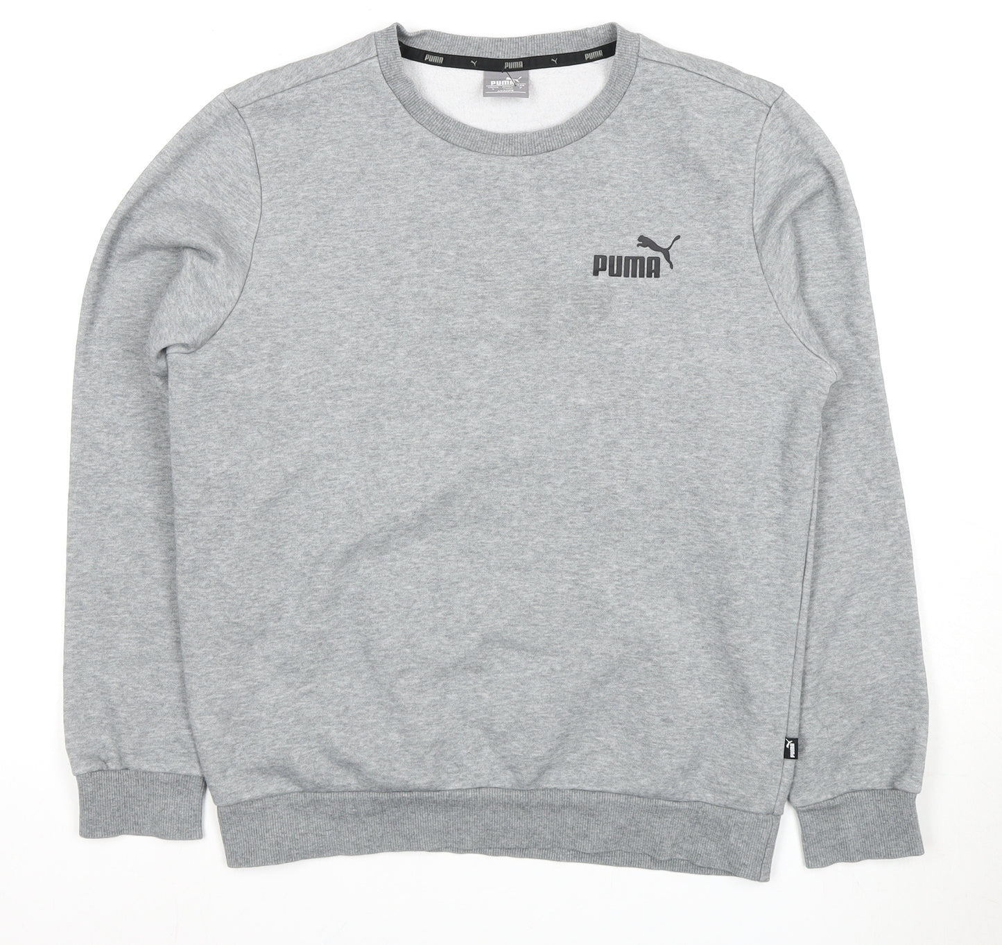 Puma Men's Grey Pullover Sweatshirt Size S