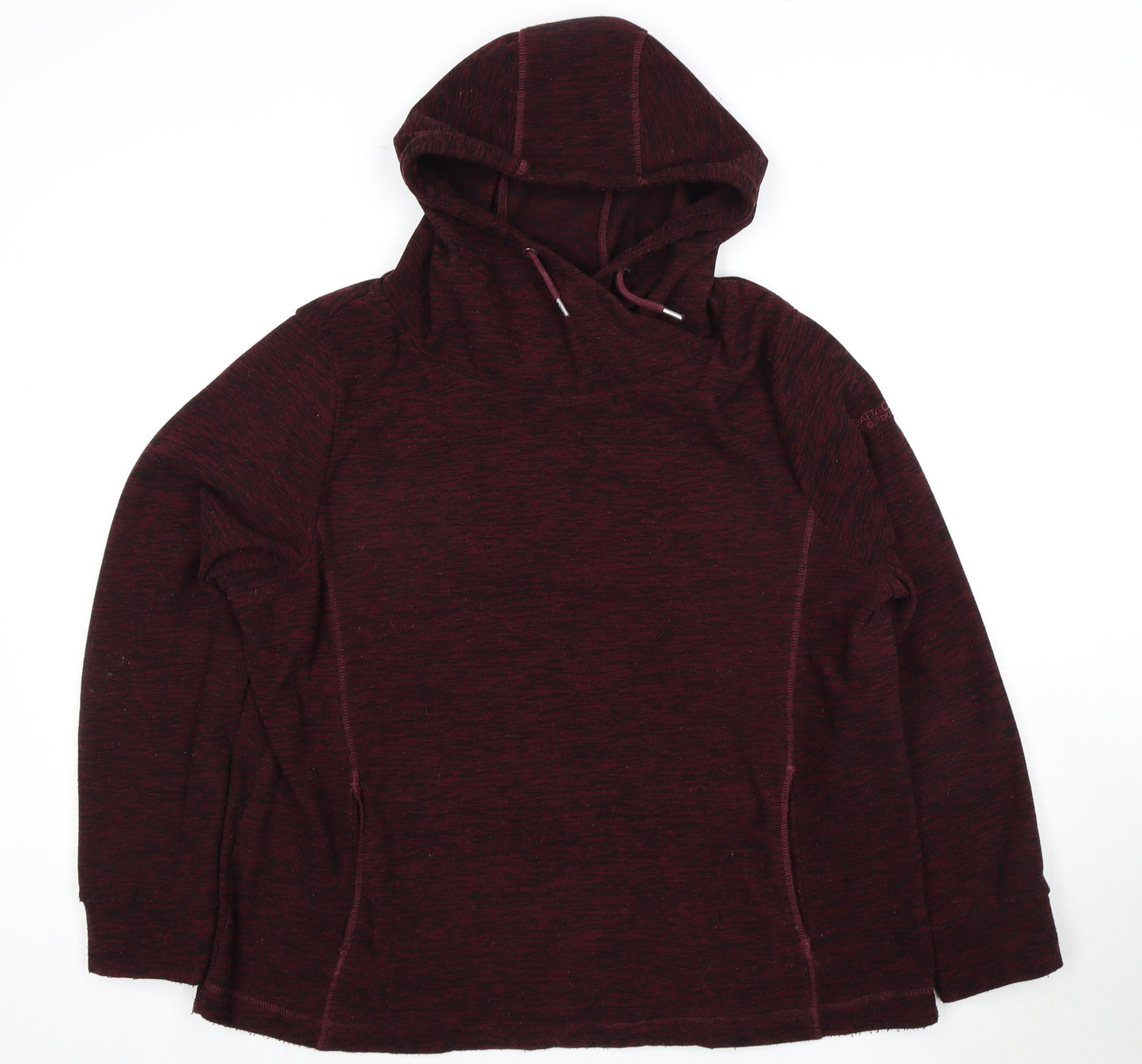 Regatta Unisex Adults Red Pullover Hoodie Size 18