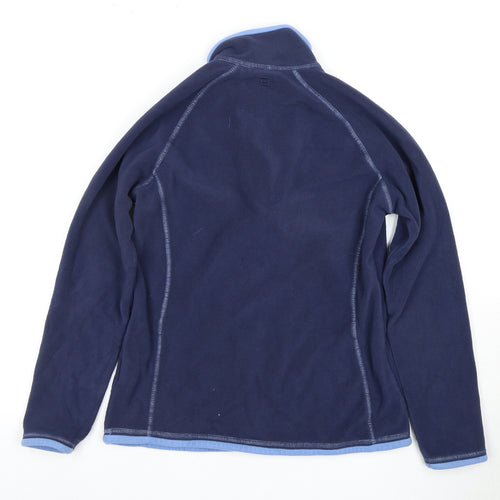 Mountain Warehouse Women's Blue Fleece Sweatshirt Size 12
