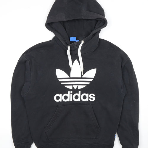 Adidas Unisex Black Pullover Hoodie S