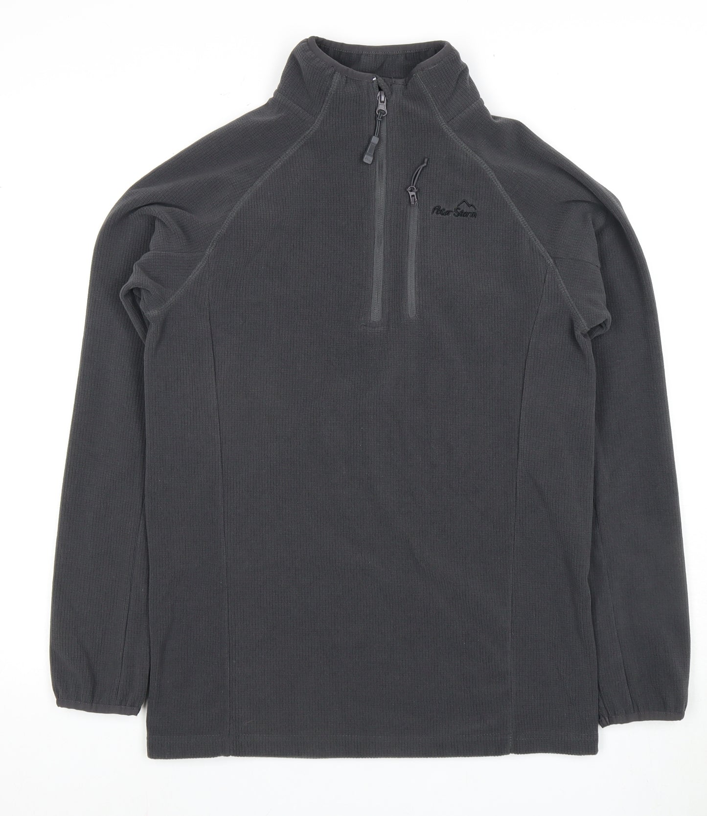 Peter Storm Men's Grey 1/4 Zip Fleece Sweatshirt XS