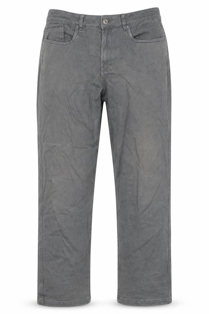 Front view of Animal Women's Grey Straight Jeans, size 4