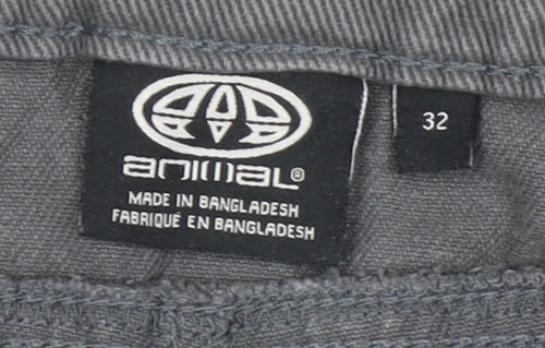 Animal Women's Grey Straight Jeans Size 4