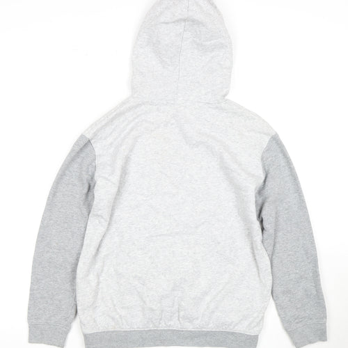 Under Armour Girls Grey Pullover Hoodie Size 10-11 Years