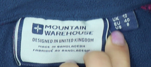 Mountain Warehouse Women's Purple Fleece Pullover, Size 12