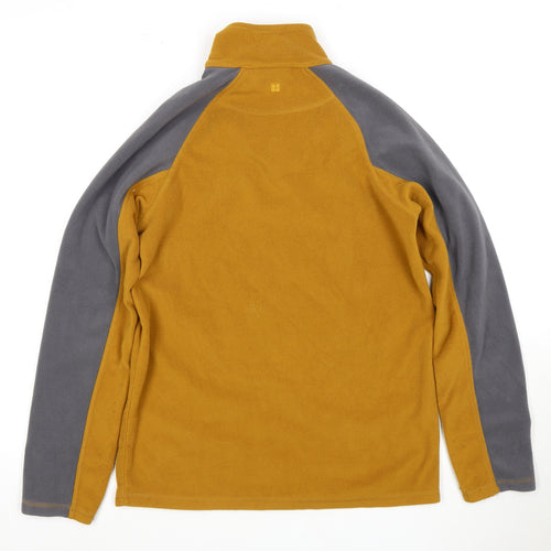 Mountain Warehouse Men's Brown Fleece Pullover XS