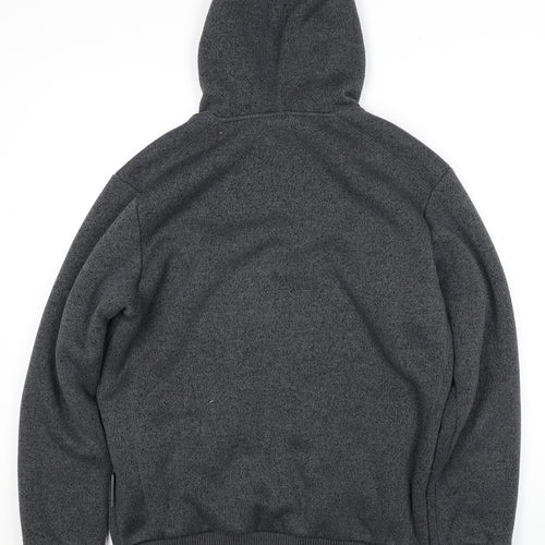 Mountain Warehouse Men's Grey Full Zip Hoodie, M