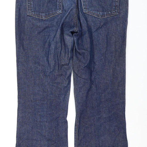 Calvin Klein Women's Blue Straight Jeans 7 Slim