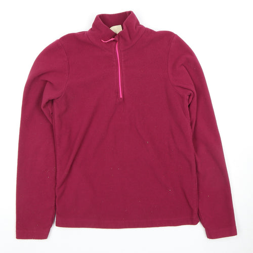 Mountain Warehouse Girls Red Fleece Pullover 15-16 Years