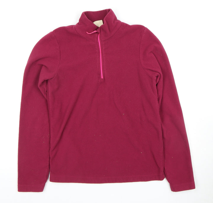 Mountain Warehouse Girls Red Fleece Pullover 15-16 Years