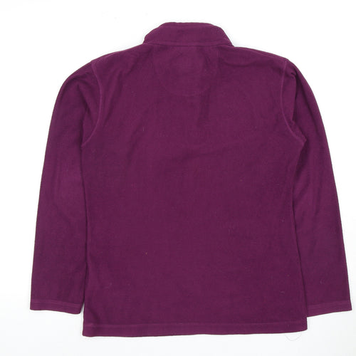 Regatta Women Purple Fleece Pullover Sweatshirt Size 8