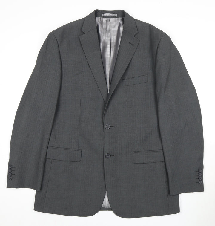 1860 Limited Edition Men's Grey Suit Jacket 40 Regular