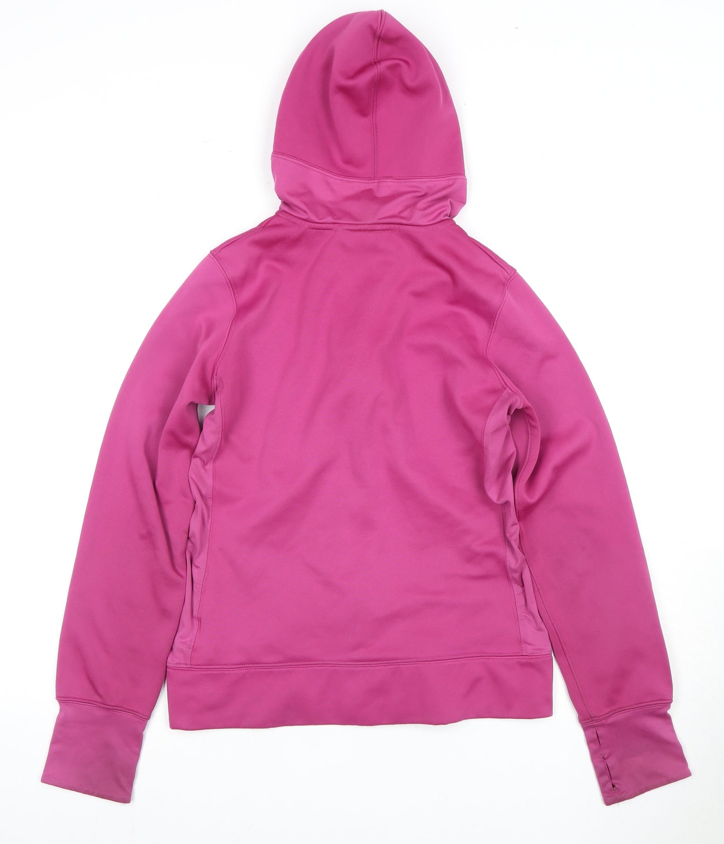 Nike Girls Pink Full Zip Hoodie XL Thermal Sportswear