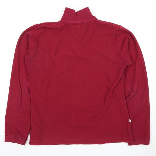 Mountain Warehouse Women's Red Fleece Pullover, Size 14