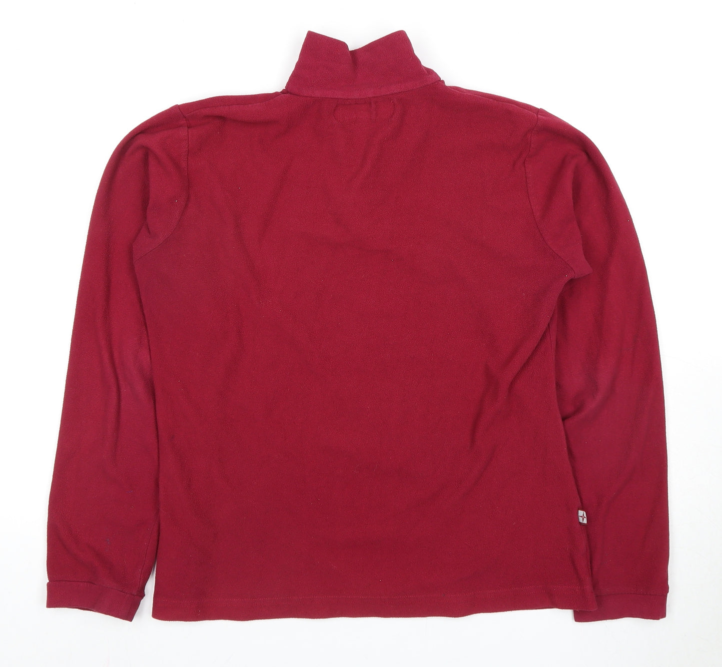 Mountain Warehouse Women's Red Fleece Pullover, Size 14