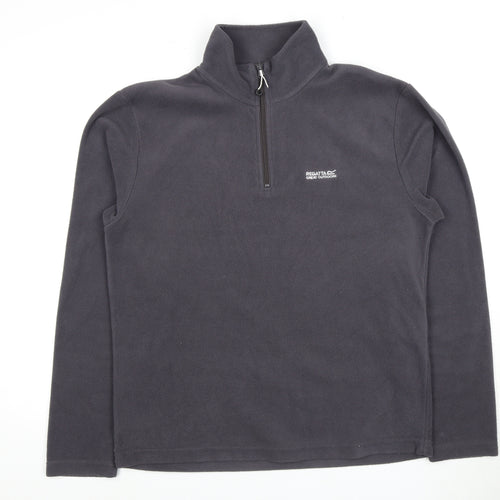 Regatta Men's Grey Fleece Pullover Sweatshirt M