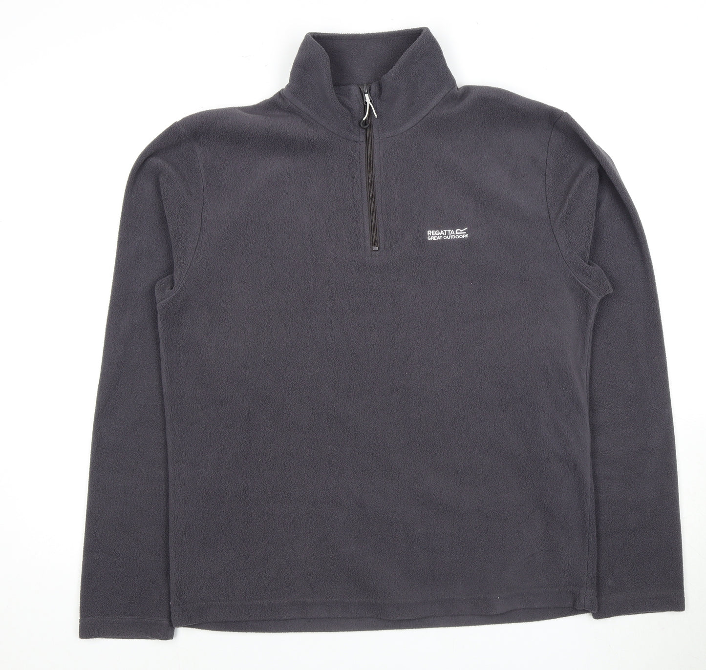 Regatta Men's Grey Fleece Pullover Sweatshirt M