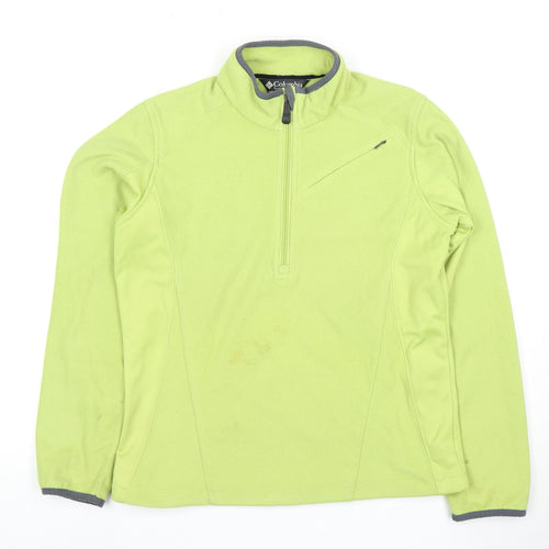 Columbia Women's Green Medium Fleece Sweatshirt