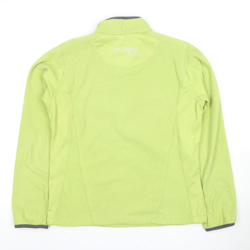 Columbia Women's Green Medium Fleece Sweatshirt