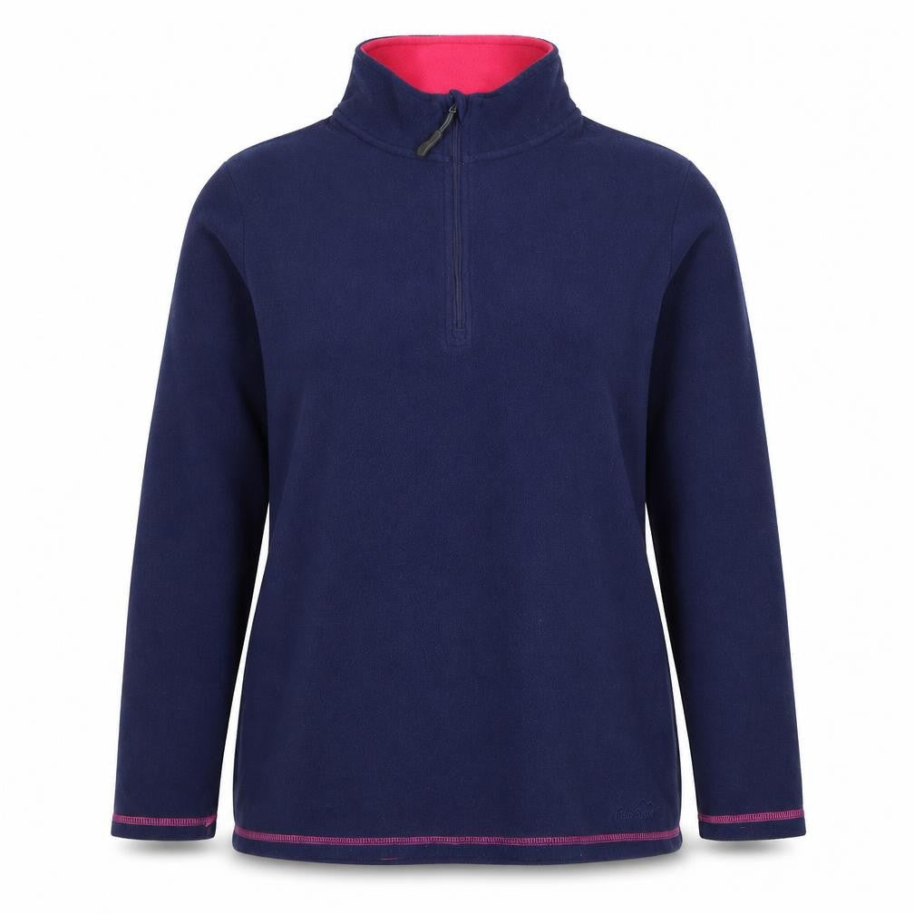 Front view of Peter Storm Women's Blue 18 Pullover Sweatshirt