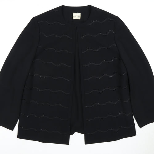 Easttex Women’s Black Blazer Size 14 Formal