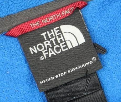 The North Face Men's Blue 1/4 Zip Fleece Sweatshirt S