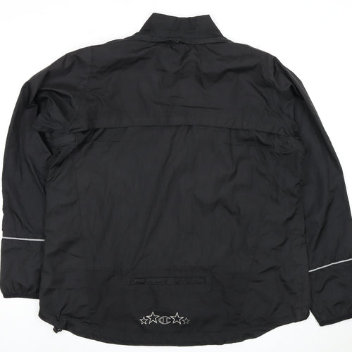 Champion Women's Black Regular Fit Basic Jacket Size 18
