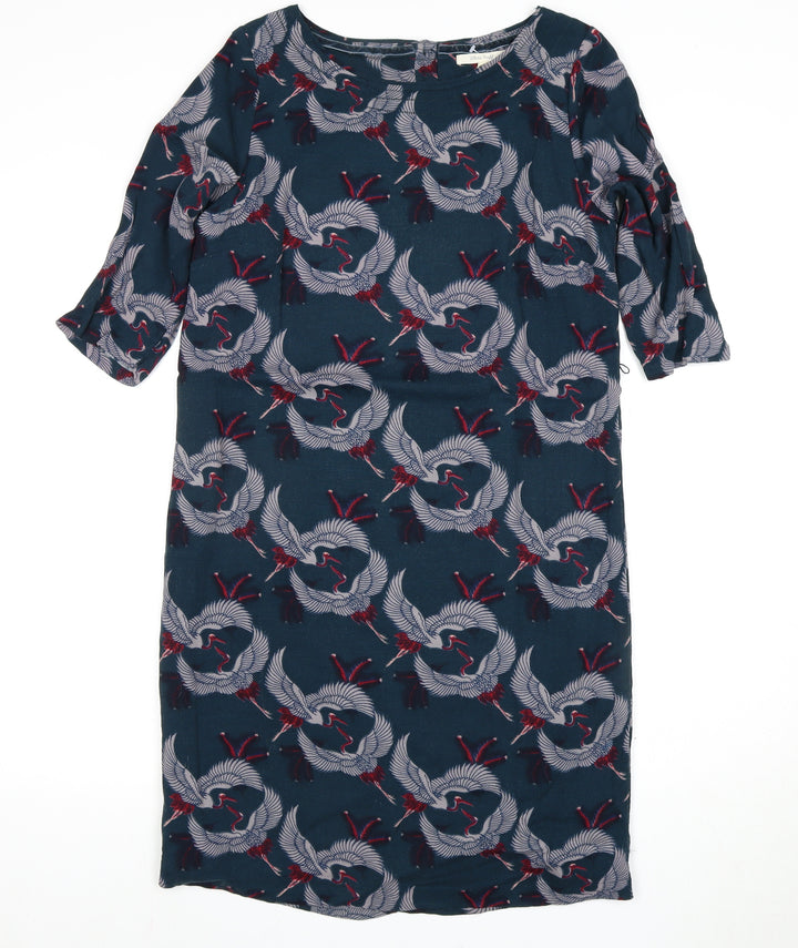 MaxStudio Women's Multicoloured Dress, Size 10, 3/4 Sleeve