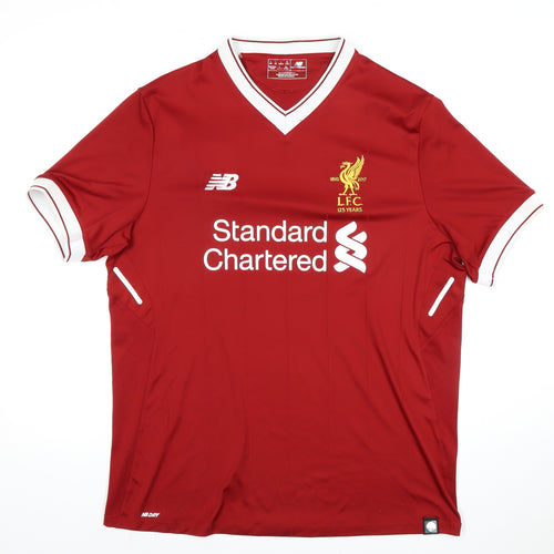 New Balance Men's Red XL Football Jersey T-Shirt