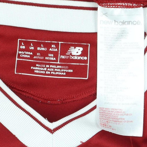 New Balance Men's Red XL Football Jersey T-Shirt