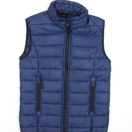 The North Face Boys Blue Puffer Vest Size 5