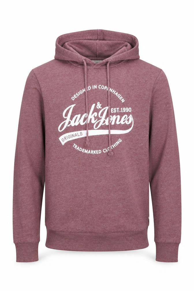 Jack & Jones Men's Purple Pullover Hoodie S