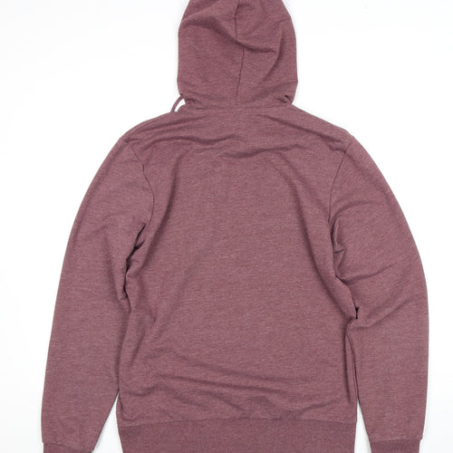 Jack & Jones Men's Purple Pullover Hoodie S