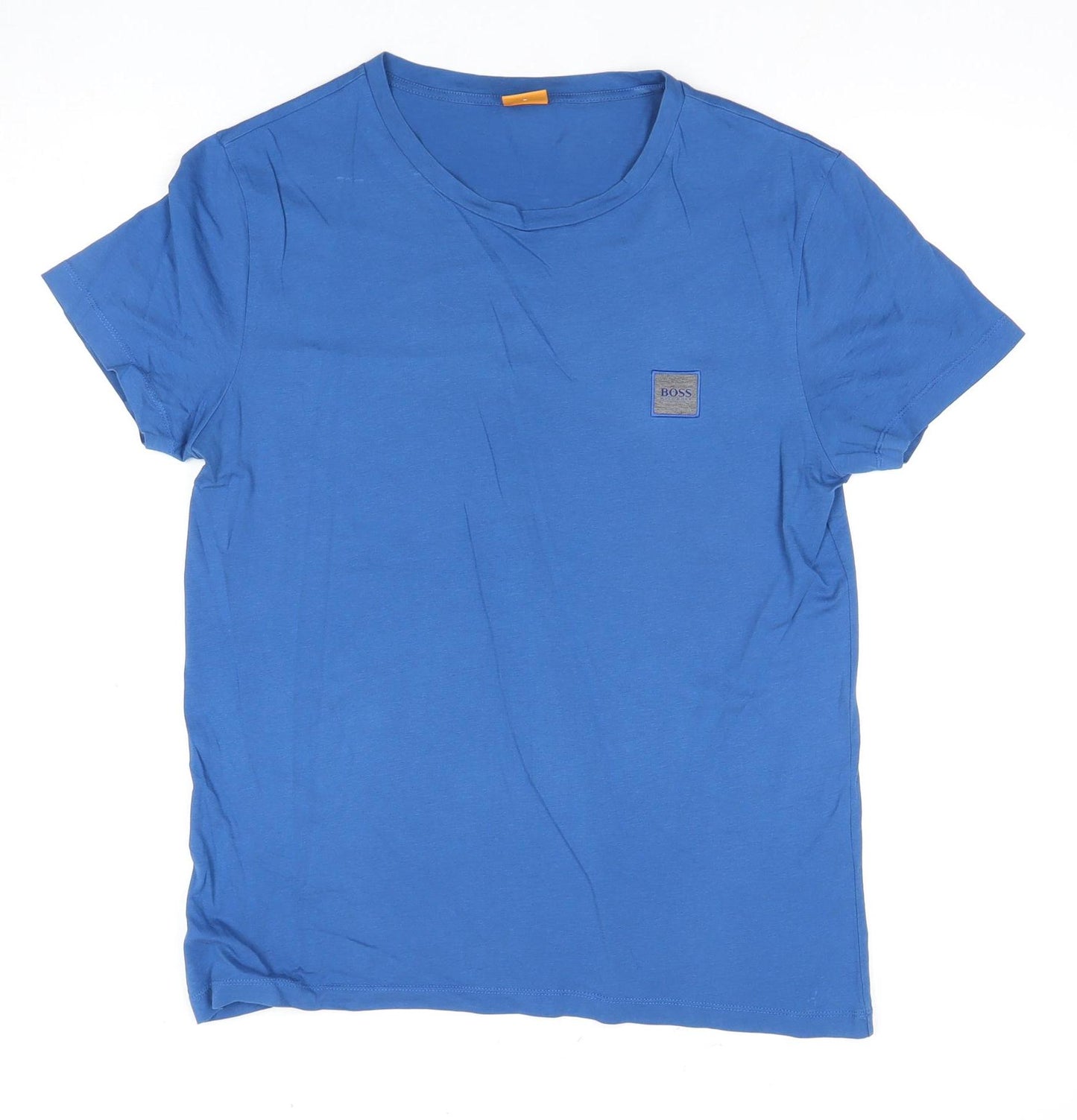 Hugo Boss Men's Blue T-Shirt L Regular Fit