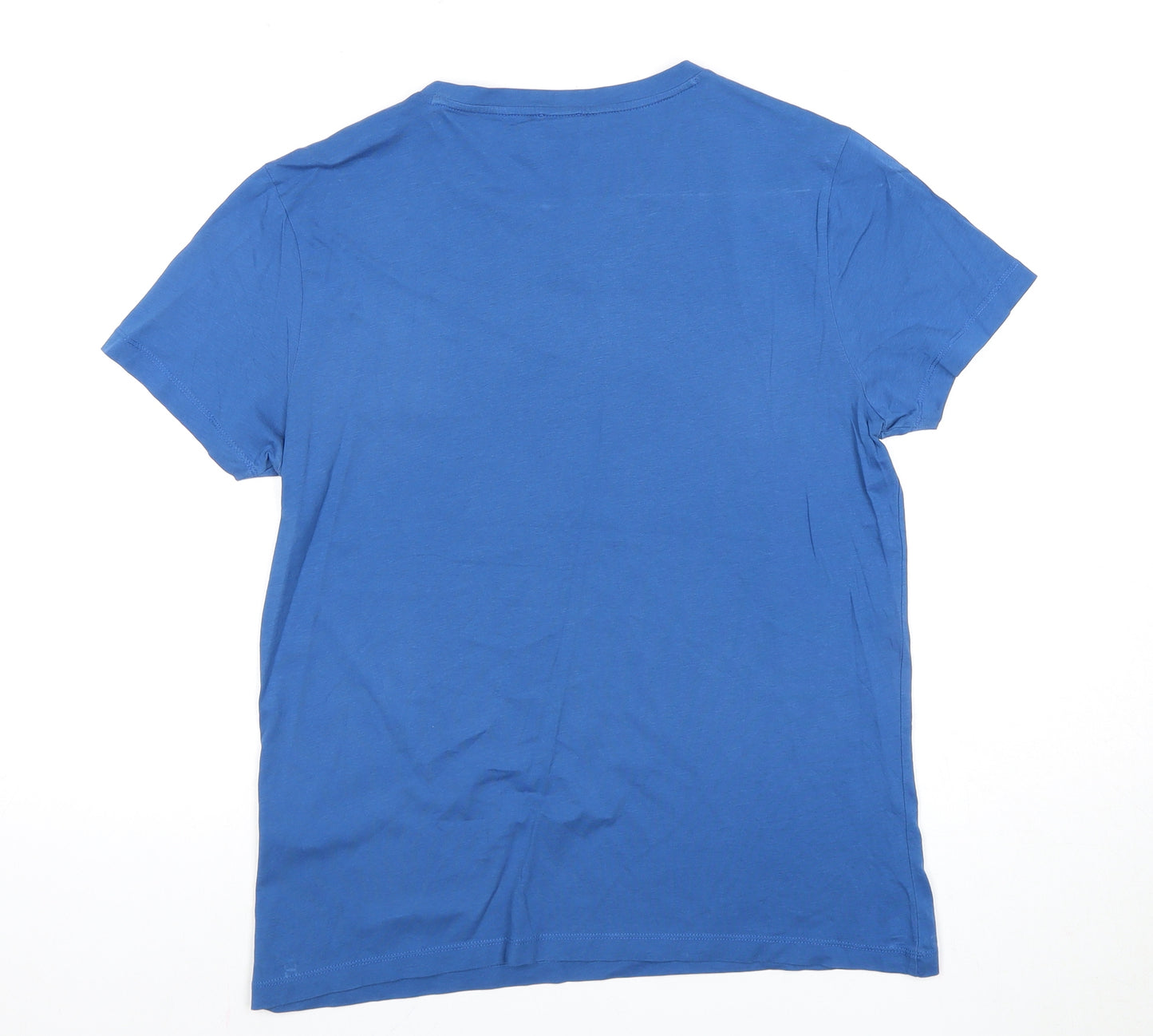 Hugo Boss Men's Blue T-Shirt L Regular Fit