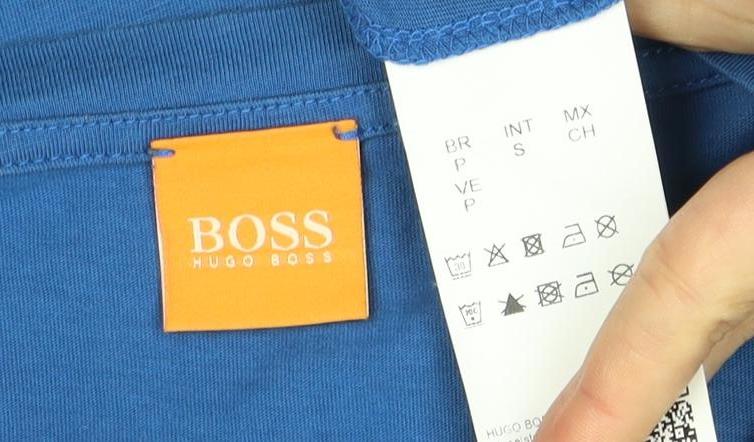 Hugo Boss Men's Blue T-Shirt L Regular Fit